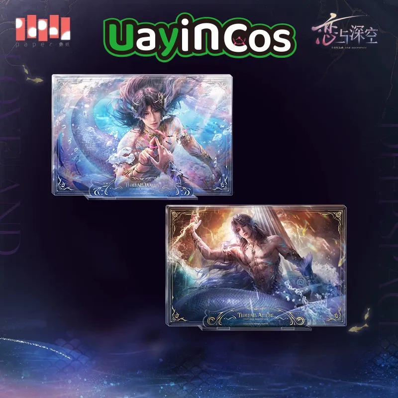 In stock Official Rafayel Love and Deepspace Rafayel Ornaments Lemurian Sea God Series  Anime Game  Toy Cosplay