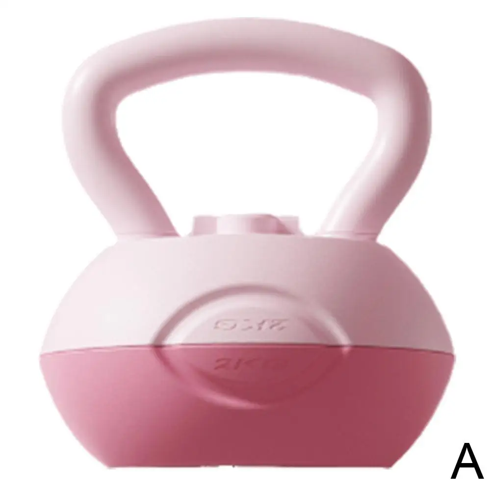 Kettlebell esportivo fitness cheio de água, aperto ergonômico, quadril, agachamento profundo, treinador de força, kettlebell para mulheres e homens w1j1