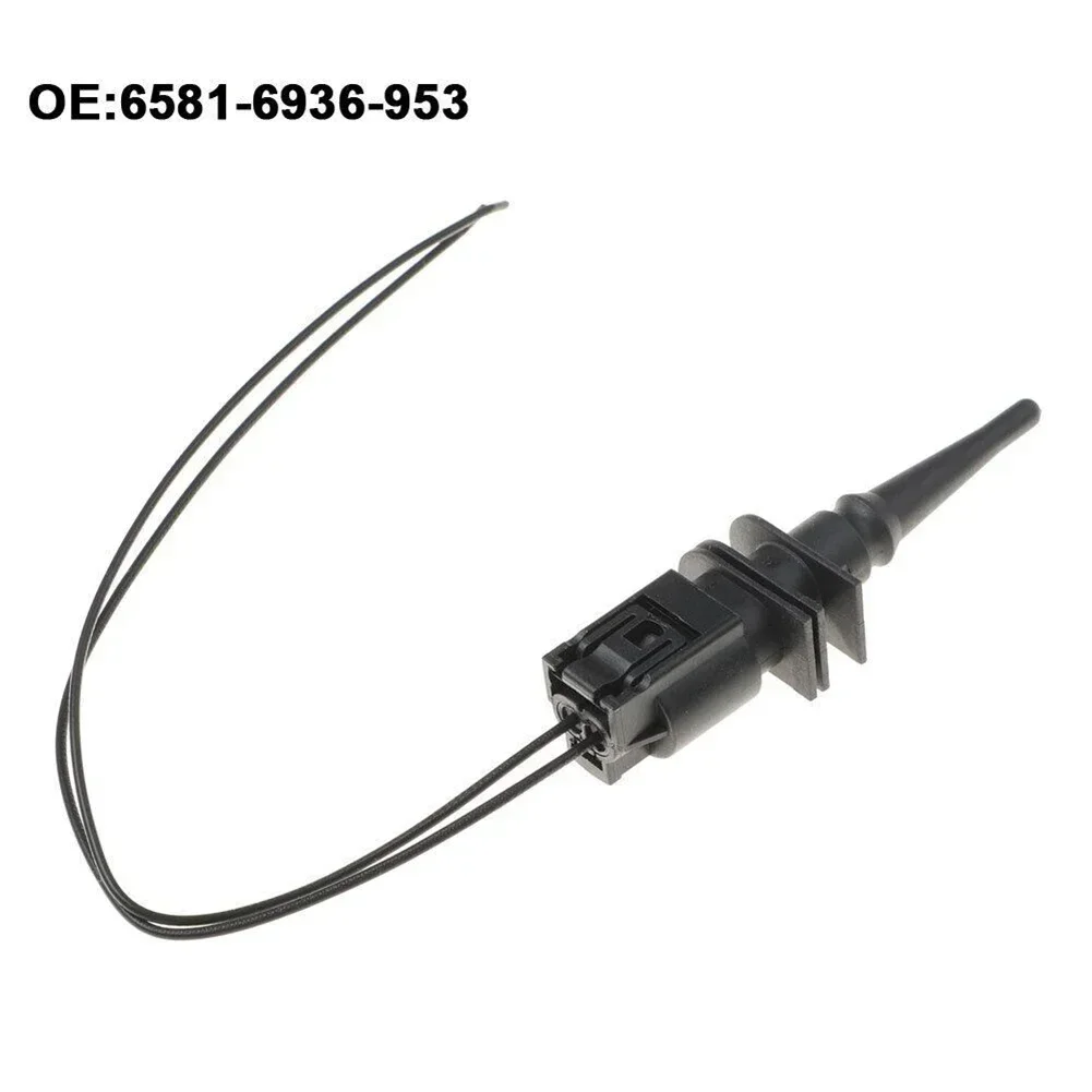 Outside Exterior Air Ambient Temperature Sensor 65816936953 For BMW 5 E60 E61 Connector With Wiring Harness