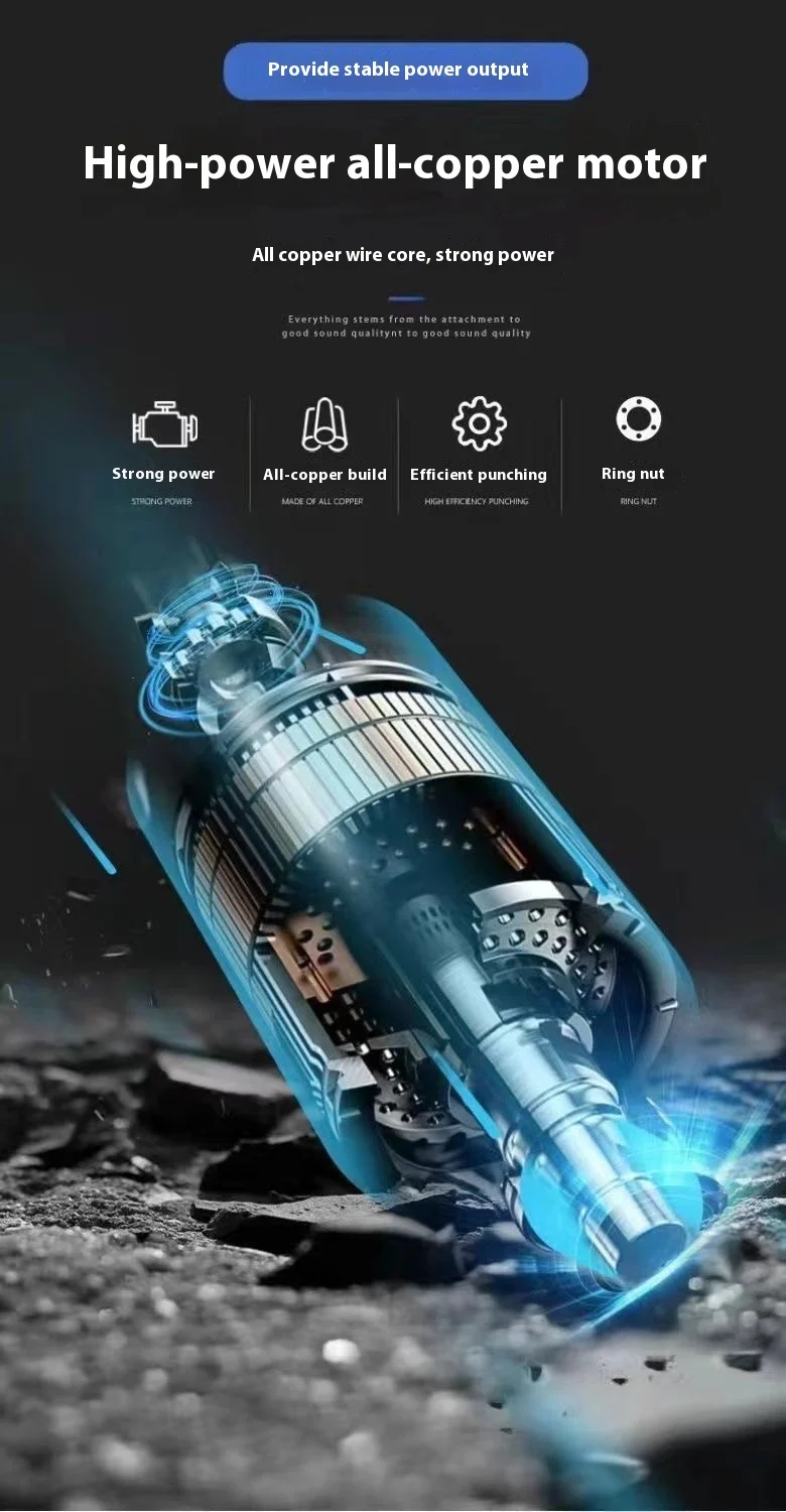 Electric Hydraulic Metal Punching Machine 950W Portable Mechanical Punching Machine