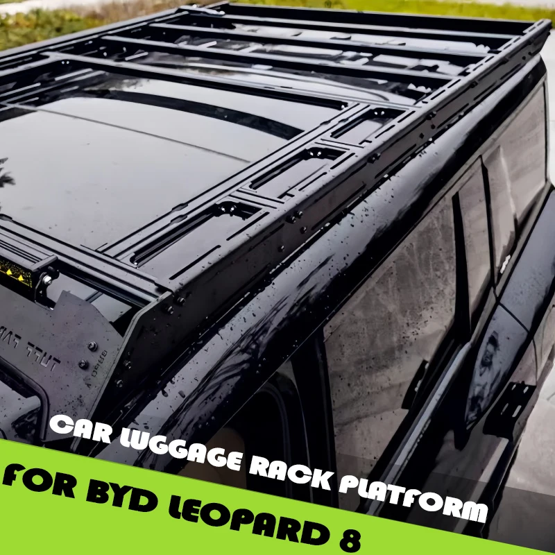 

Car Roof with Skylight Luggage Rack Platform Fit for BYD Leopard 8 Modified Auto Roof with Light Trough Multi-function Platform