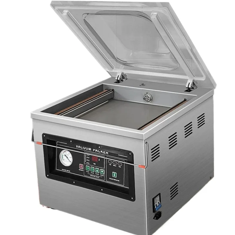 

Automatic Vacuum Sealer Machine, Tabletop Food Packing Machine, Dry & Wet Use, Household & Commercial Vacuum Sealer