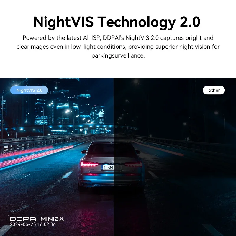 Dash Cam 2K 5GHz Wifi com ADAS Carro DVR Câmera Dashcam Night Vision2.0 Dash Camera Gravador 24H Monitor de Estacionamento