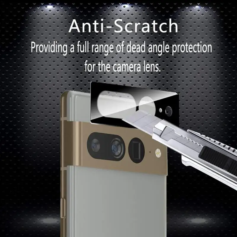 กล้องป้องกันลายนิ้วมือเลนส์กล้องถ่ายรูป3cps ป้องกันกล้องด้านหลังสำหรับ Google Pixel 7 Pixel 7 Pro