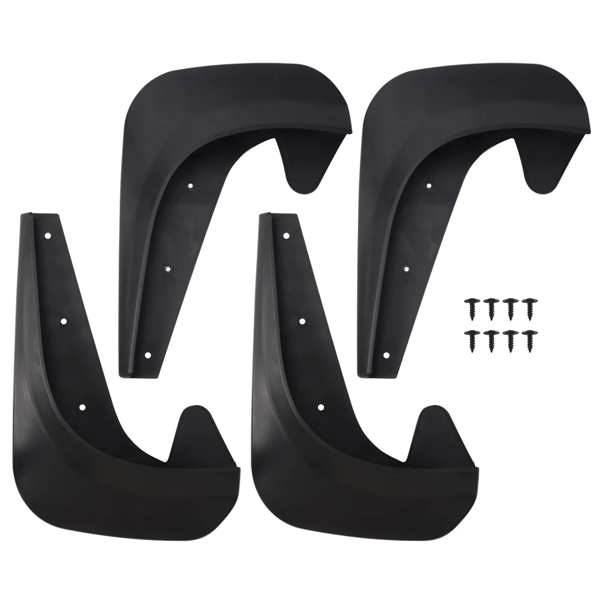 Universal Mudflaps Mud Flaps Flap Splash Guards Mudguards Car Auto Van SUV Trucks Sedan Wheel Fender Front Rear