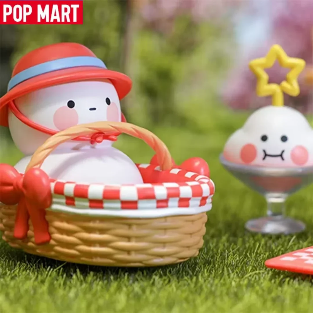 

POP MART BOBO COCO Go Comping Series Kawaii Anime Blind Box Action Figures - Mystery Surprise Dolls for Girls Gift