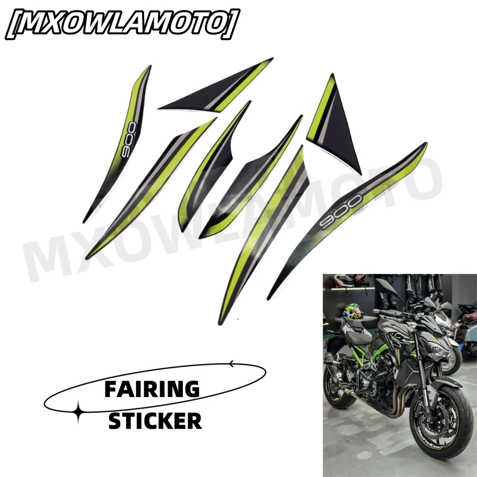 

3D Universal Motorcycle Tank Pad Protector Sticker Case For Z125 Z250 Z300 Z400 Z650 Z750 Z800 Z900 Z1000 2021