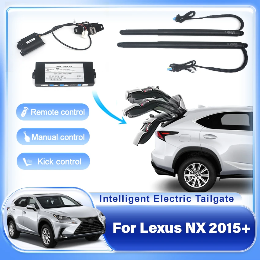 

For Lexus NX 2015+ Automatic Power Tailgate Electric Tail Gate Lift Hands-free tailgate Car Trunk Auto Open Close Gate Kit Lids