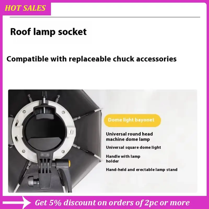 

Боковой мягкий световой короб TR-07C Байонет Портативный восьмиугольный мягкий световой короб Быстро открывающийся Быстрая установка Мягкая световая крышка Shen, Резиновая