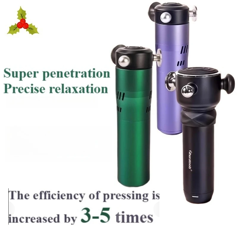 

RRT Targeted 3D массажный пистолет для глубокой релаксации мышц, ударный массажер, фасциальный пистолет