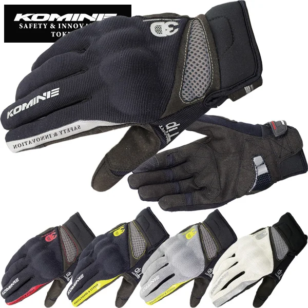 Komine Gk 163 Zomer 3d Mesh Beschermende Motorhandschoenen Motorcross Motorfiets Handschoen