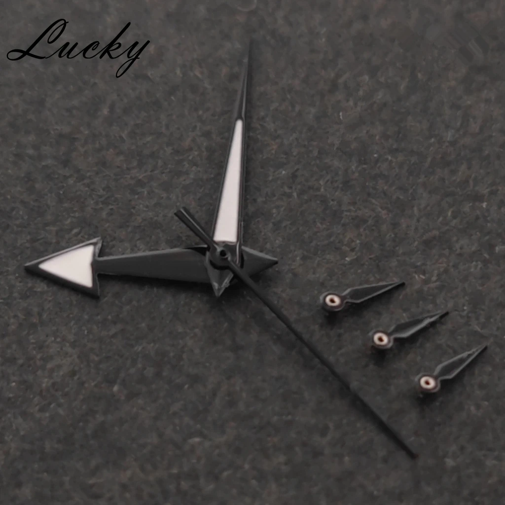 Sword Shaped Pointer Fit VK63 VK64 Quartz Movements Multifunctional Timing Running Seconds Watch C3 Green Luminous Accessory