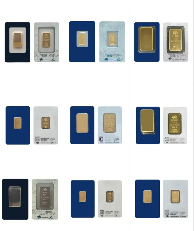 1oz/2.5g/5g/10g/20g/50g/100g Switzerland Gold Bar Silver Bar Suisse Lady Replica Bullion Gold Coin Gifts