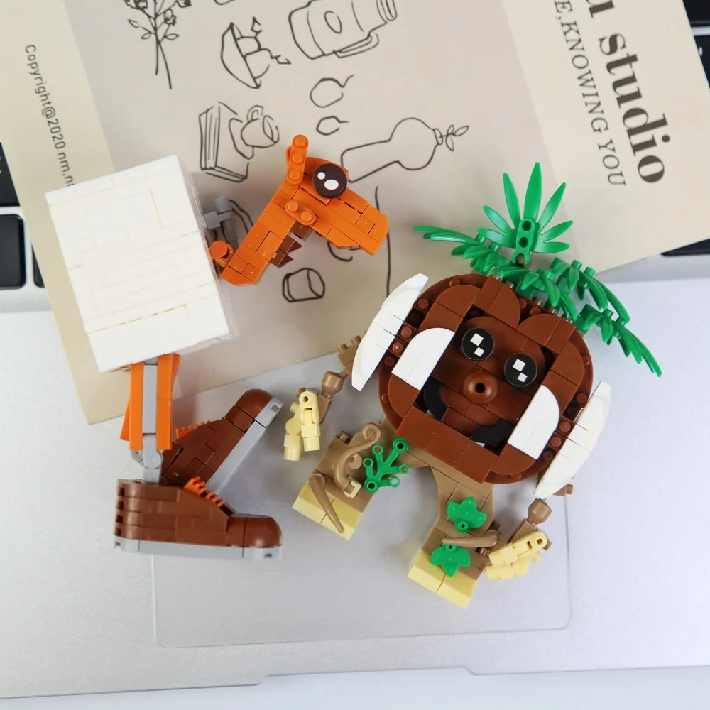 ตัวต่อบล็อกสำหรับเด็ก รุ่น Tun Tung Sahur Tralalero Tralala ชุดประกอบแบบประกอบเอง สำหรับวัยรุ่นและผู้ใหญ่ ของขวัญเพื่อการผ่อนคลายสำหรับเด็กผู้ชาย