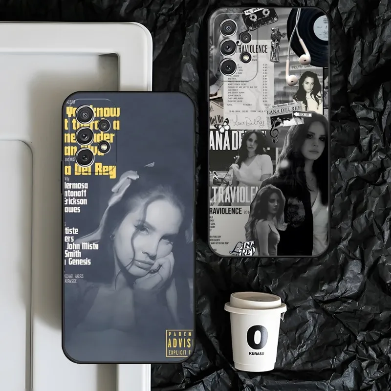 Lana Del Rey A&W Singer Phone Case For Samsung Galaxy Note 20 Ultra Plus Pro 10 9 8 J 7 Prime M 80s 51 52 30 30S 31 32 40 20 8 6