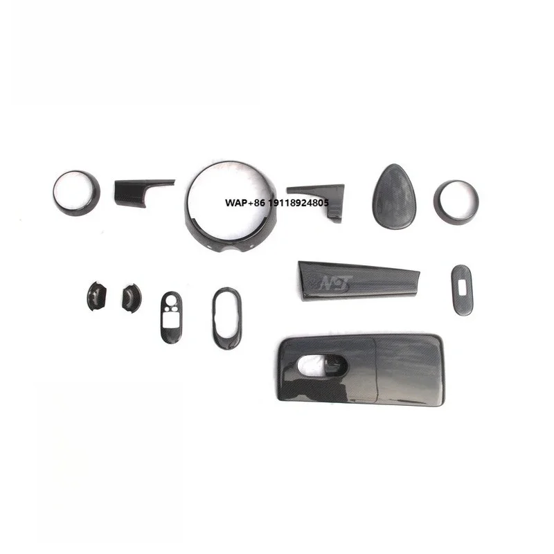 Trade Assurance Dry Carbon Fiber Interior Trim Kit Fit For 2014-2016 Mini F55 F56 LHD Interior Trim Kit