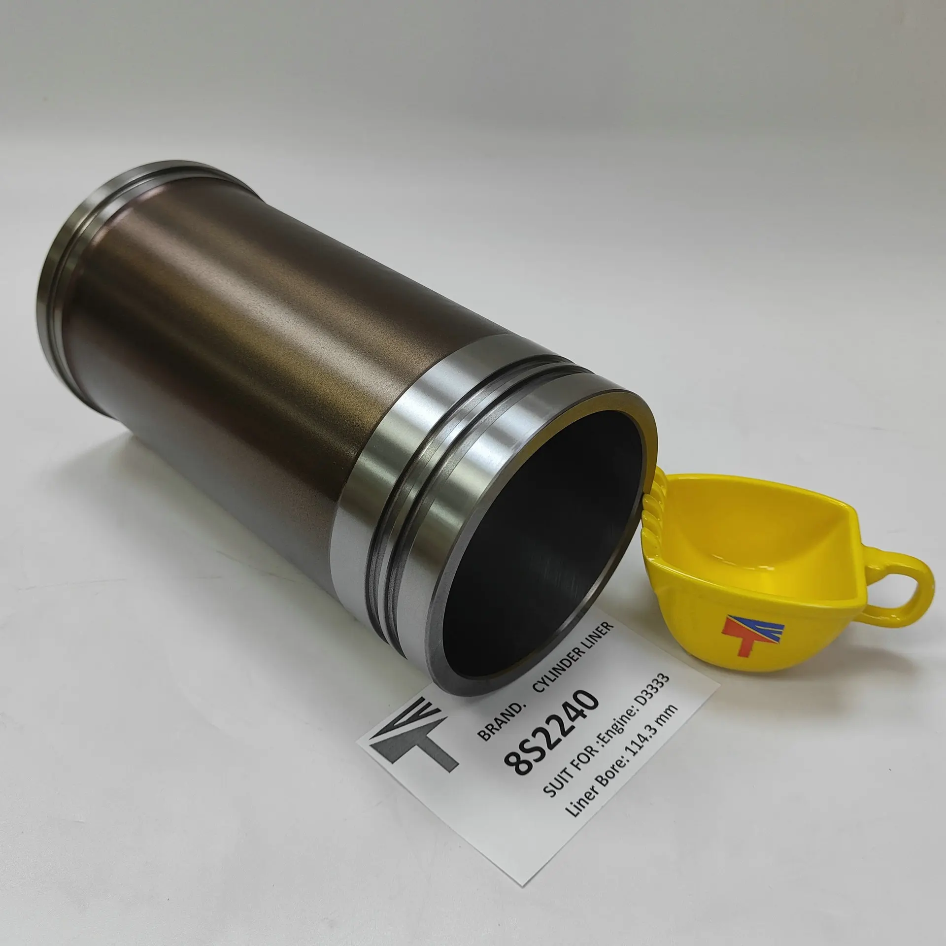 

8S2240 cylinder liner, suitable for construction machinery D333A engine parts, large quantity from excellent high quality