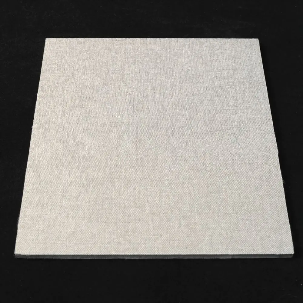 Handmade Cloisonne Enamel Board Waterproof Linen Fabric Painting Canvas Panel For DIY Crafting Art Supplies Decorative Base