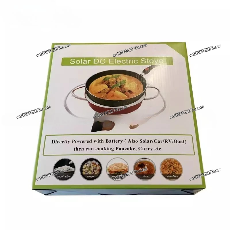 450W 12V DC Electric Heating Stove/induction Cooker 12V Outdoor/car/RV/solar System