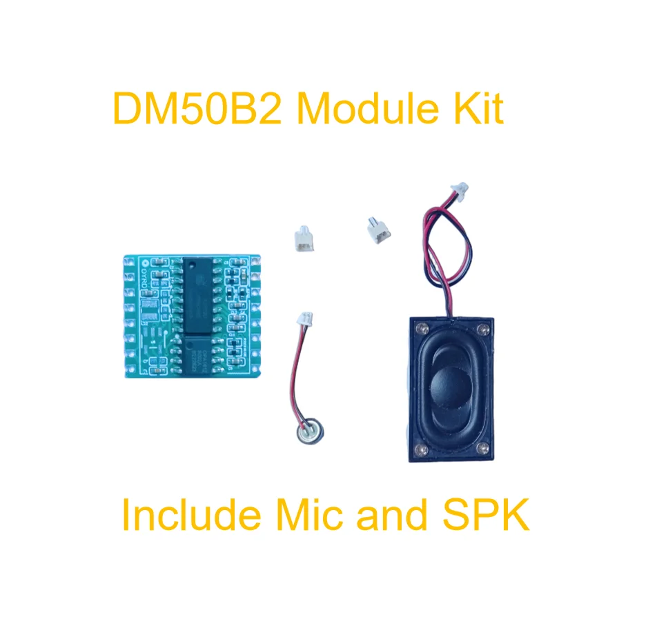 【Russian Language】Fan Control  Voice Recognition Module DM50B2   Offline  Speech Recognition Control