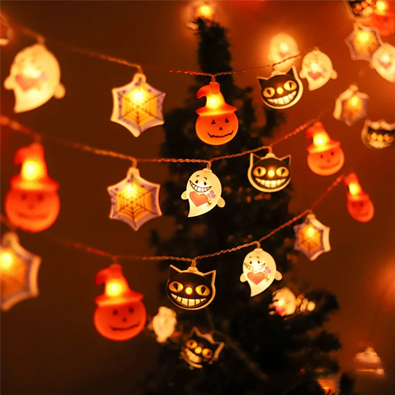 

LED String Light Outdoor For Halloween String Lights For Holiday Lighting Decor Hanging Decor Scene Arrangement
