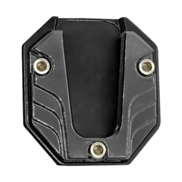 Motorcycle Accessory Foot Side Stand Enlarger Plate Compact 5.4x5.7cm Pad Anti Sink Support for Stability on Mixed Terrain