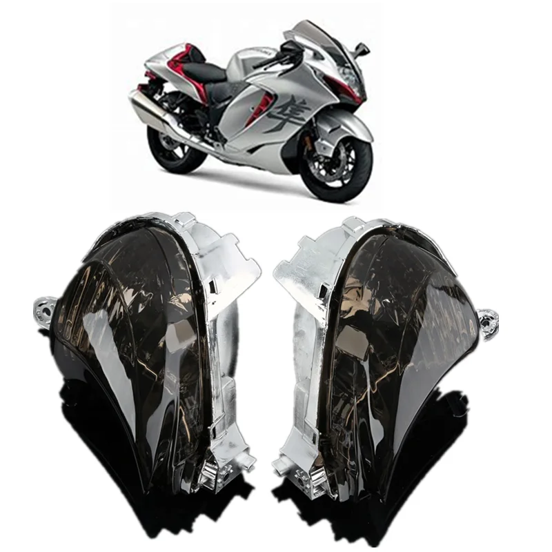 

Передний указатель поворота для Мотоцикла Suzuki Hayabusa GSXR1300 GSXR 1300 2008-2020 дым/прозрачный 2010 2011