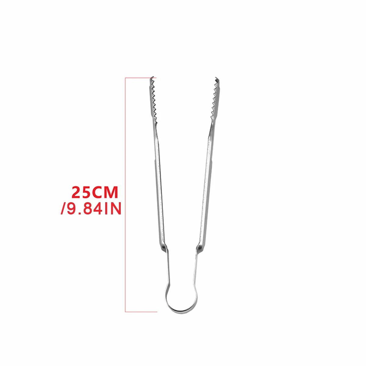 Pinzas antideslizantes para barbacoa, pinzas de acero inoxidable para comida, Clip para pan y carne, abrazadera para Buffet, herramientas de cocina, accesorios de cocina