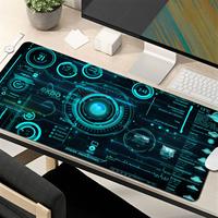 Jarvis Stark Industries Large Gaming Mouse Pad Computer Laptop Mousepad Keyboard Pad Desk Mat PC Gamer Mouse Mat Office Mausepad