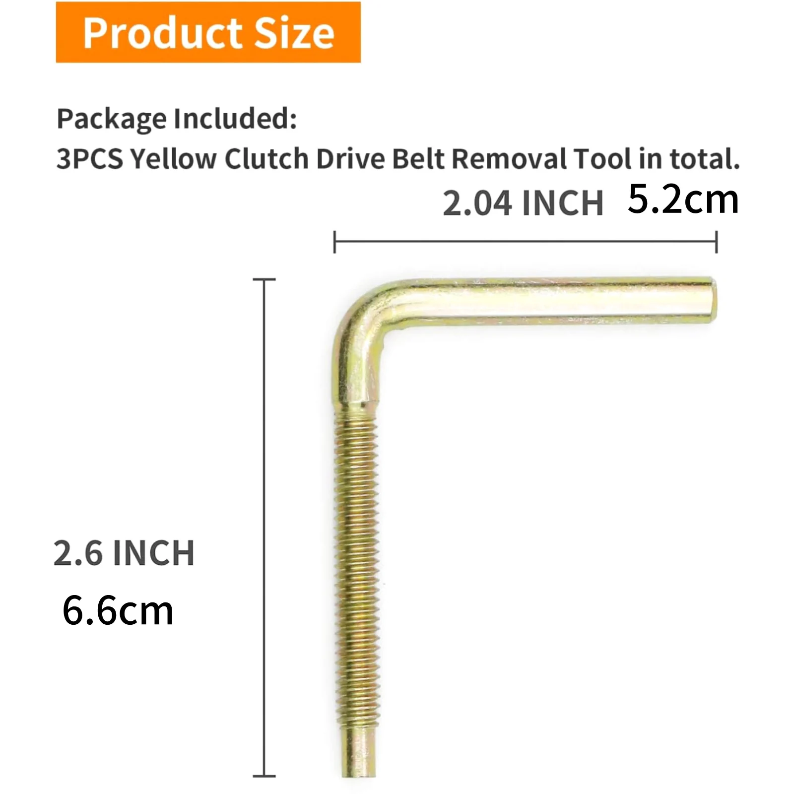 3Pcs/lot For Polaris 2875911 Car Clutch Drive Belt Removal Tool For Polaris RZR RZR-4 XP Turbo RS1 Ranger XP 1000 Auto Accessory