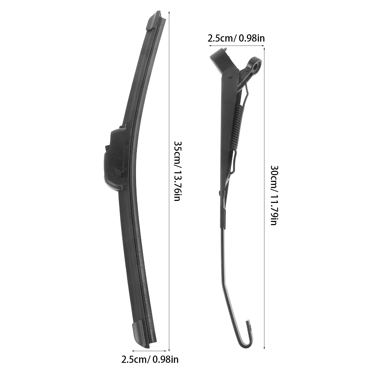 Tergicristallo manuale semichiuso Protezione antipioggia Sostituzione Utv Kit tergicristallo manuale per moto Accessorio per veicoli da esterno