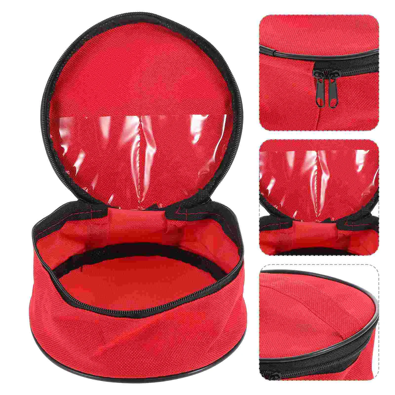 

Bowl Storage Bag Outdoor Tableware Round Plate Knife and Fork Cooking Tools Travel Camping Silverware