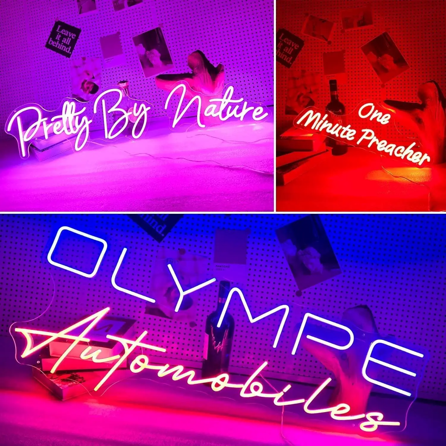 Custom Neon Signs Led Logo Personalized Customized Neon Light Name Sign Wedding Party Home Wall Decoration Shop Sign Neon Lights