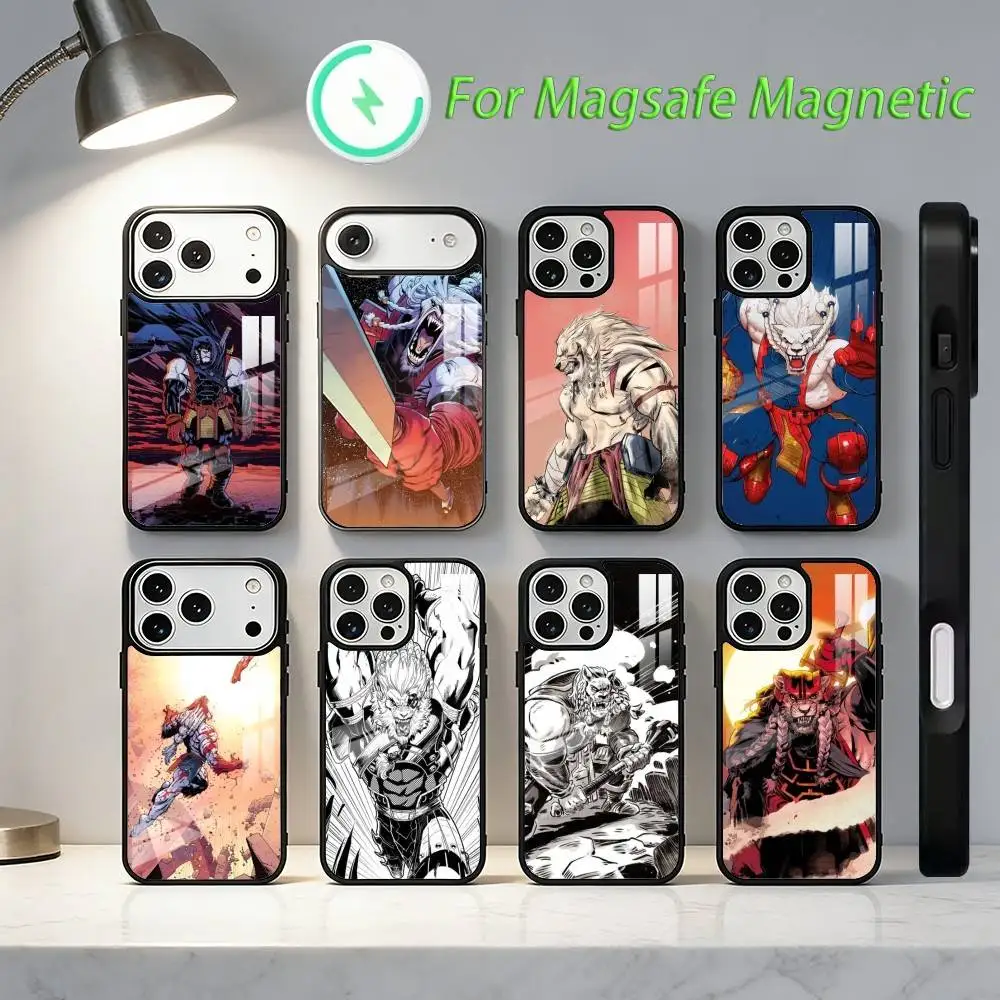 

Battle Beast Cool Phone Case For iPhone 17,16,15,14,13,12,11,Plus,Pro,Max Magnetic Wireless Charging