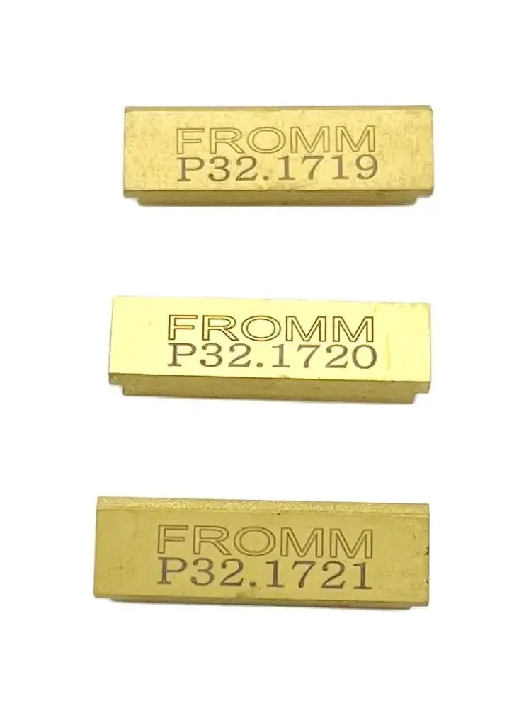 FROMM P323 P327 DY2100 P356 Gripper Plates P32.1719 P32.1720 P32.1721 Anvil Set for Battery Strapping Tools Tension Plates