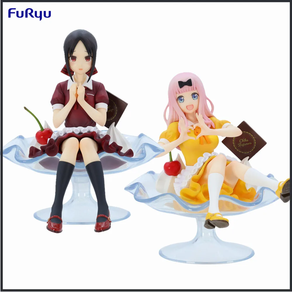 В наличии оригинальная аниме-фигурка Кагуя-сама: Love Is War The First Kiss That Never Ends Special Figure Chika Fujiwara Parfait