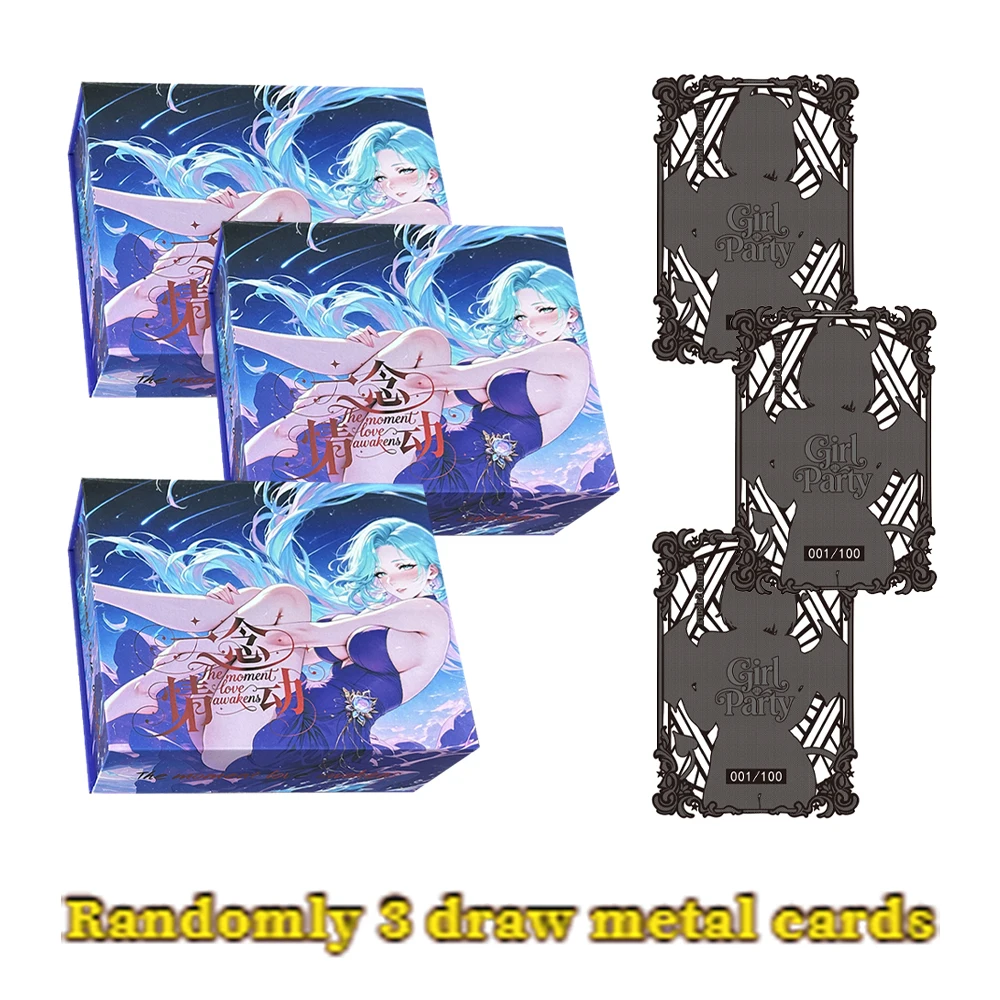 YISISHIER Meikashe The Moment Love Awakers Goddess Story Cards Waifu Booster Box CCG ACG Jouets et Articles de Collection Doujin Cadeau