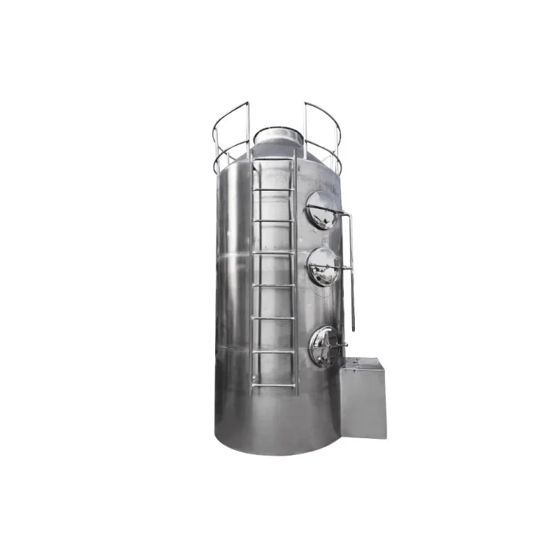 Stainless steel pp spray tower waste gas treatment acid mist purification desulfurization dust removal tower