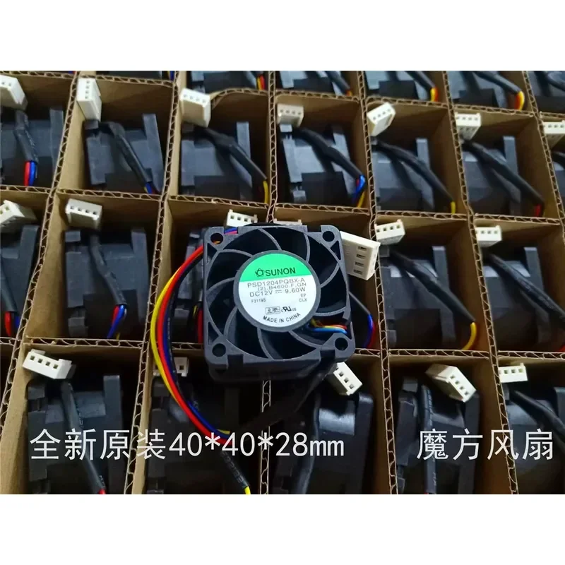 New Original Sunon PSD1204PQBX-A 4028 4 cm 9.6 W 12 V 1U 2U Power Fan for Server Rack Enclosure