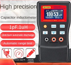 MLC500 High precision automatic range capacitance and inductance meter anti burn digital capacitance tester