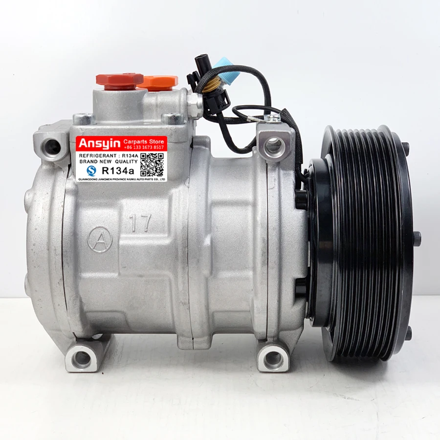 Car AC Compressor For John Deere Tractor AH169875 AN221429 RE196923 RE46609 RE69716 SE501459 SE501462 TY24304 447200-4930