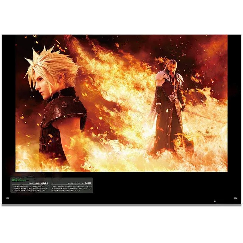 In Stock Japanese Import Final Fantasy VII Resurrection Game Collection Anime Book Figurine Model Toy for Fans and Collectors