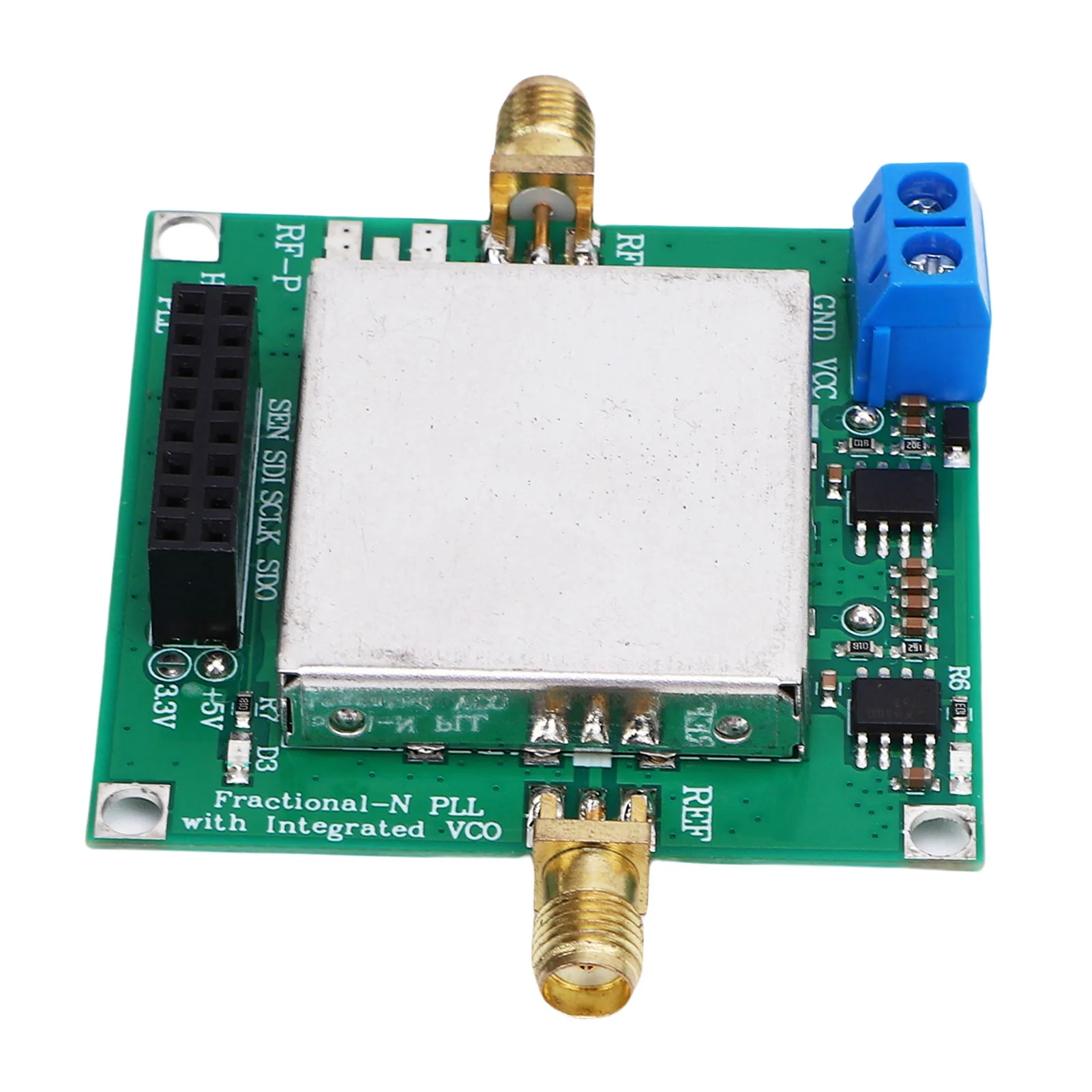 Phase Locked Loop Frequency Generator 25-6000MHz Broadband Phase Locked Loop Module Radio PLL Frequency Module