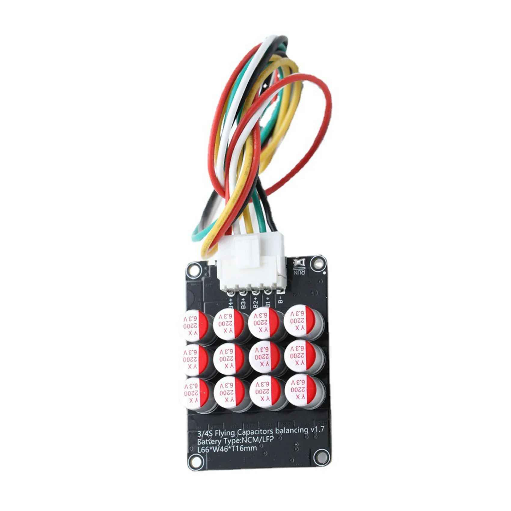ABRI-4PCS 4S Active Equalizer Balancer Lifepo4 / Lipo/ LTO Battery Energy Equalization Capacitor BMS Board