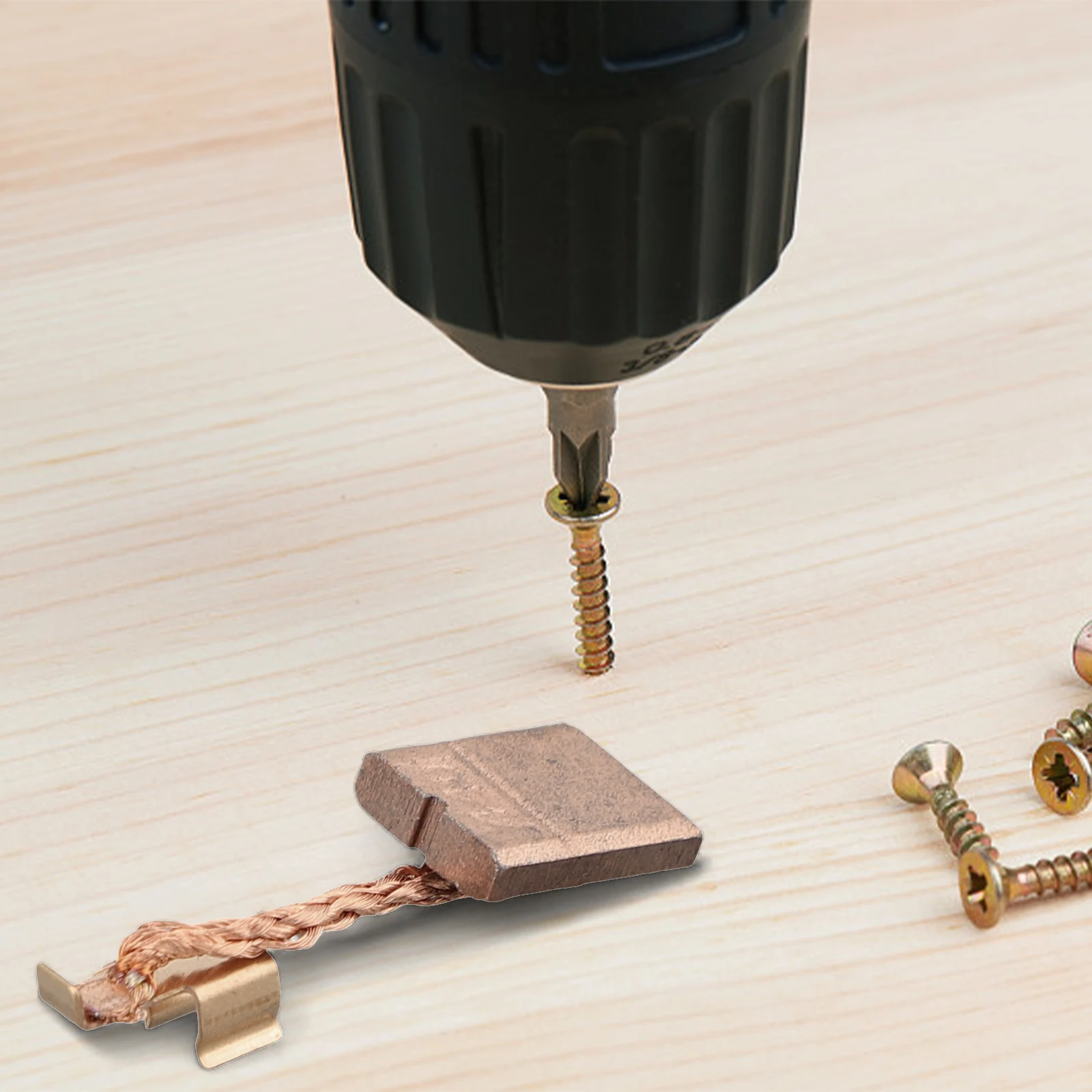 فرش كربون لتشغيل المحركات بشكل متقطع لـ CB440 CB448 CB436 1941594 1968542 1944275 DDF482 مجموعة من 2