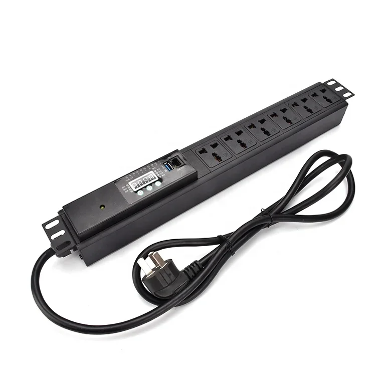 6 outlet remote control smart CN plug metered pdu monit