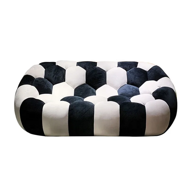 #Modern Chesterfield Sleeper Section Sofa Black Football Sofa Black Tufted Black Velvet Sofa