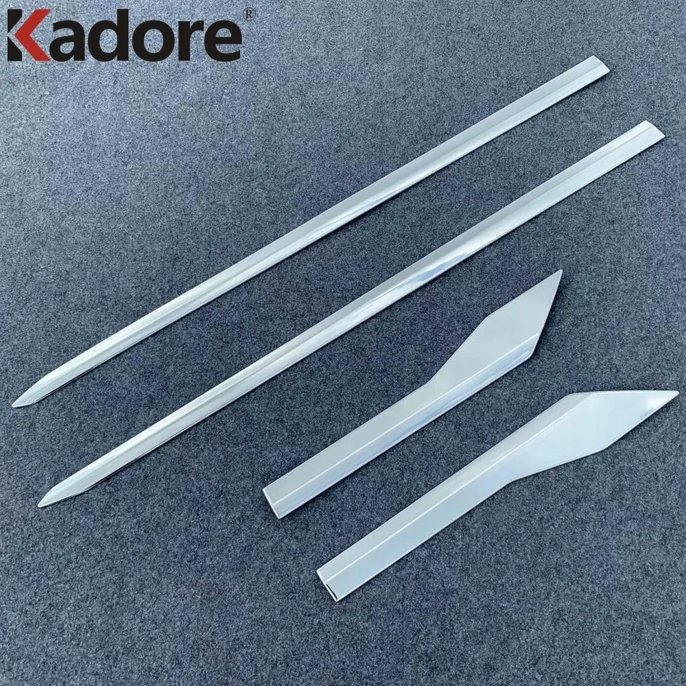 Chrome Side Door Body Moulding Line Strips Cover Trim Car Exterior Accessories For Toyota Raize 2020 2021