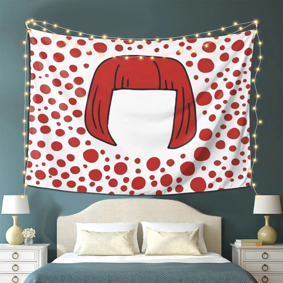 

Yayoi Kusama абстрактная живопись гобелен настенный эстетический домашний декор гобелены для комнаты в общежитии