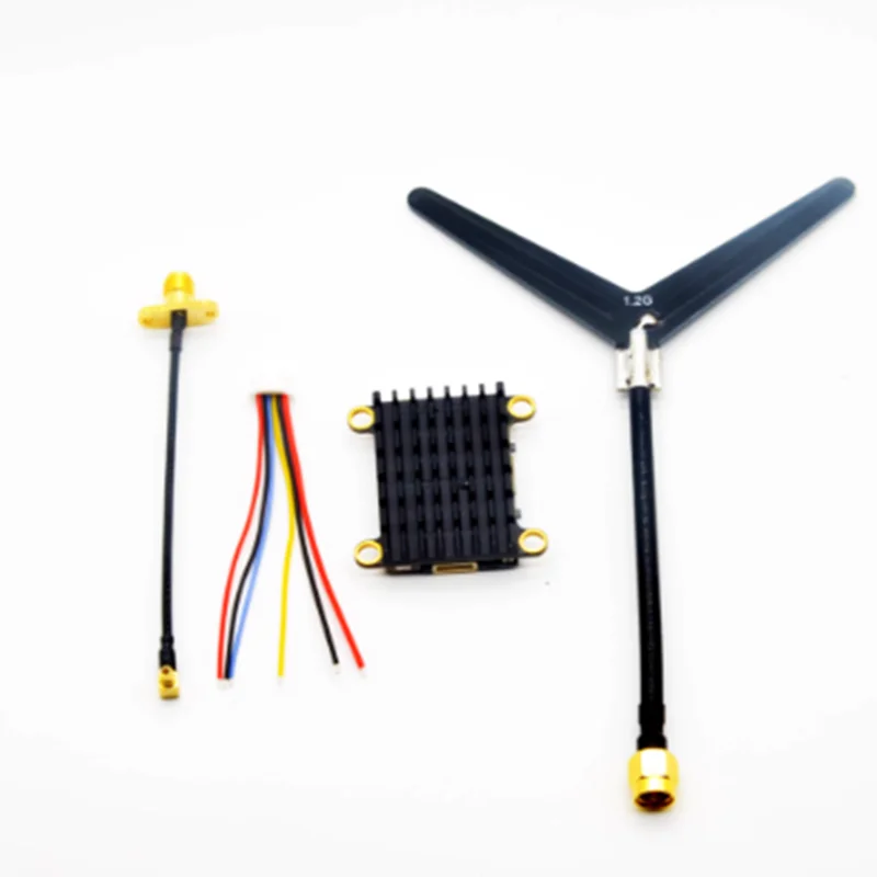 3W VTX/ FPV 1.2G 3000mW جهاز إرسال مخطط عالي الطاقة